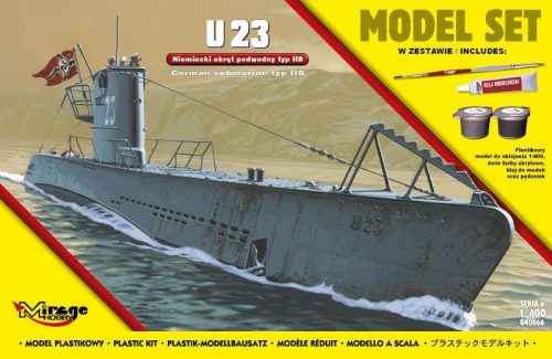 Mirage Hobby - U23 (German Submarine WWII TypeIIB(Model (Model Set)