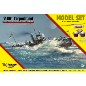 Mirage Hobby - A86 German Torpedoboot (Model Set)