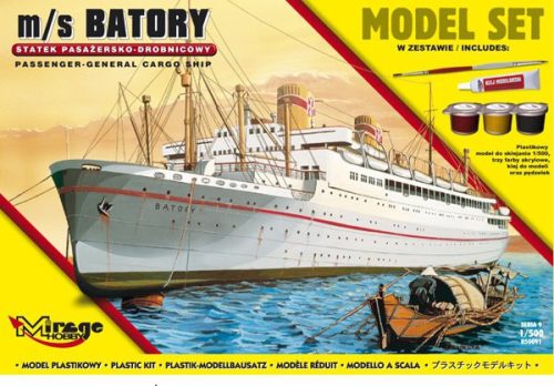 Mirage Hobby - m/s BATORY(Trans-Atlantic Passenger-Gene General Cargo Ship)(Model Set)