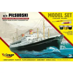   Mirage Hobby - m/s PILSUDSKI(Trans-Atlantic Passenger S Ship)(Model Set)