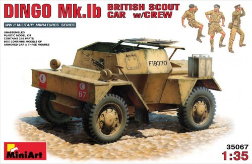 MiniArt - British Scout Car Dingo MK 1b