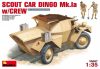 MiniArt - Scout Car Dingo Mk 1a withcrew
