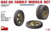 MiniArt - GAZ-AA Family  Wheels set