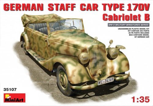 MiniArt - German Staff Car  Typ 170V Cabriolet B