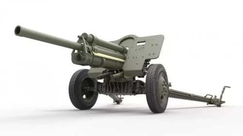 MiniArt - USV-BR 76-mm Gun Mod.1941 withLimber   Crew