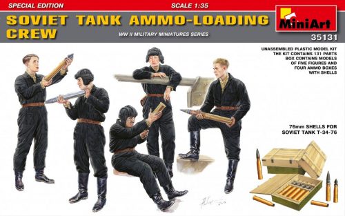 MiniArt - Soviet Tank Ammo-Loading Crew Set Special Edition