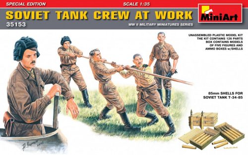 MiniArt - Soviet Tank Crew at Work Special Edition