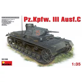 MiniArt - Pz.Kpfw.3 Ausf.C harcjármű makett