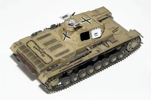 MiniArt - Pz.Kpfw.3 Ausf.C harcjármű makett