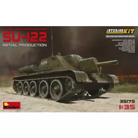 MiniArt - SU-122 (Initial Production) withFull Interior