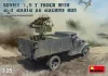 Miniart - Soviet 1 5 t Truck w/ M-4 Maxim AA Machine Gun