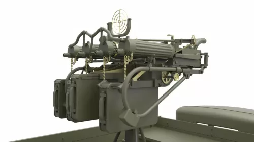 Miniart - Soviet 1 5 t Truck w/ M-4 Maxim AA Machine Gun