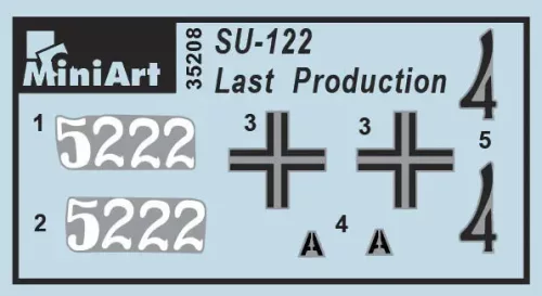 Miniart - SU-122 (Last Production) Interior Kit