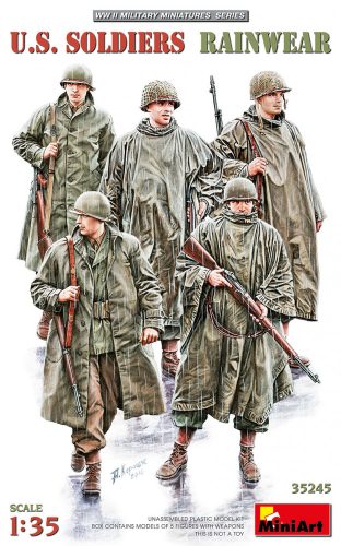 MiniArt - U.S. Soldiers Rainwear