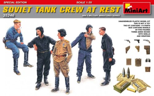 MiniArt - Soviet Tank Crew at Rest.Special Edition