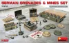 Miniart - German Grenades   Mines Set