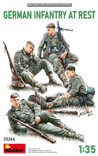 Miniart - German Infantry at Rest