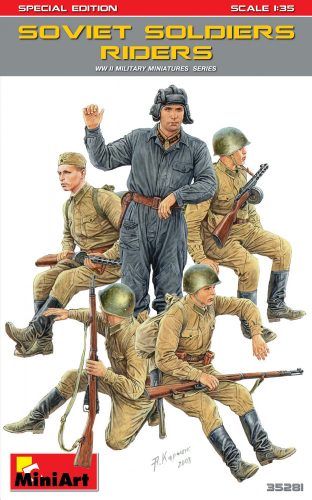 Miniart - Soviet Soldiers Riders. Special Edition