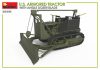 MiniArt - U.S. Armored Tractor w/Angle Dozer Blade