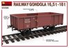 Miniart - Railway Gondola 16.5 - 18 t