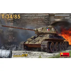   MiniArt - T-34-85 Composite Turret. 112 Plant. Summer 1944 Interior Kit