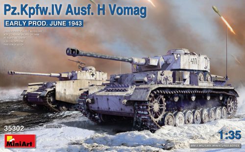 Miniart - Pz.Kpfw.IV Ausf. H Vomag. Early Prod. (June 1943)