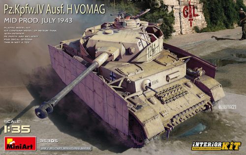 MiniArt - Pz.Kpfw.IV Ausf. H Vomag. Mid Prod. (July 1943) Interior Kit
