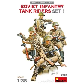 Miniart - Soviet Infantry Tank Riders Set 1