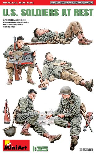Miniart - U.S. Soldiers at Rest. Special Edition