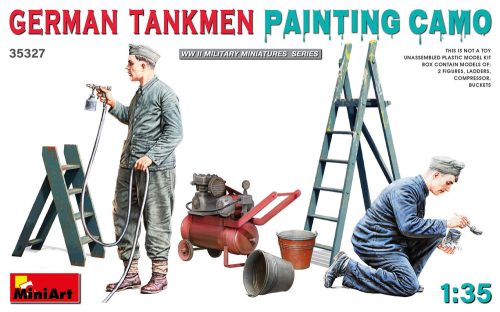 Miniart - German Tankmen. Painting  Camo