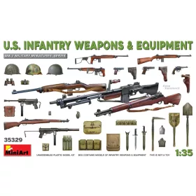 Miniart - U.S. Infantry Weapons   Equipment