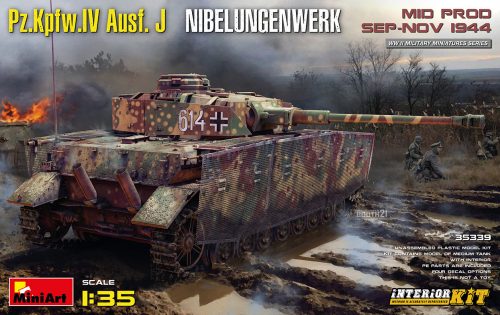 MiniArt - Pz.Kpfw.Iv Ausf. J Nibelungenwerk. Mid Prod. (Sep-Nov 1944) Interior Kit
