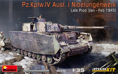 Miniart - Pz.Kpfw.IV Ausf. J Nibelungenwerk Late Prod. (Jan - Feb 1945) Interior Kit