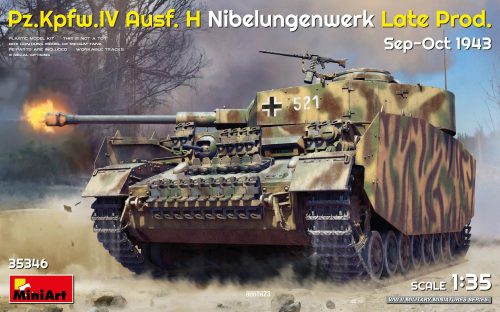 MiniArt - Pz.Kpfw.IV Ausf. H Nibelungenwerk Late Prod. (Sep-Oct 1943)