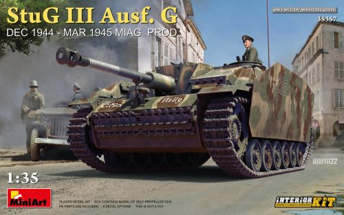 MiniArt - StuG III Ausf. G  Dec 1944 - Mar 1945 Miag  Prod. Interior Kit