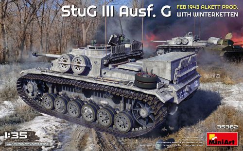MiniArt - StuG III Ausf. G Feb 1943 Alkett Prod. with Winterketten