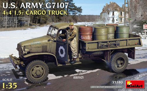 MiniArt - U.S. Army G7107 4X4 1,5T Cargo Truck