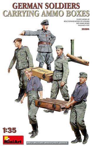 MiniArt - German Soldiers Carrying Ammo Boxes