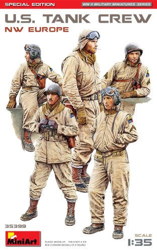 MiniArt - U.S. Tank Crew ( NW Europe).  Special Edition