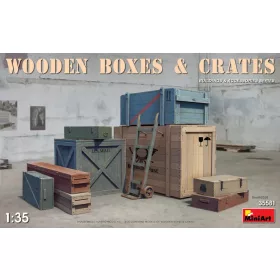 Miniart - Wooden Boxes   Crates