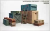 Miniart - Wooden Boxes   Crates