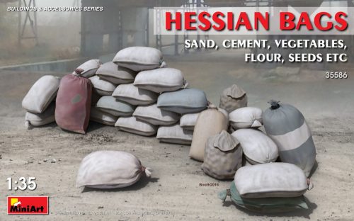 Miniart - Hessian Bags (sand, cement,vegetables, flour etc)