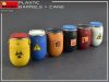 Miniart - Plastic Barrels and Cans