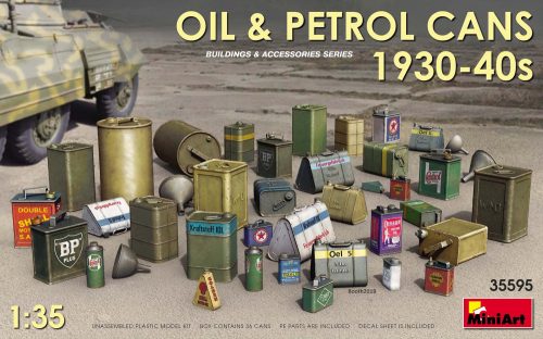 Miniart - Oil & Petrol Cans 1930-40s