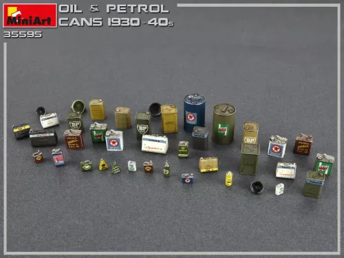 Miniart - Oil Petrol Cans 1930-40s