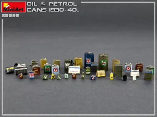 Miniart - Oil Petrol Cans 1930-40s