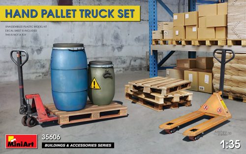 MiniArt - Hand Pallet Truck Set