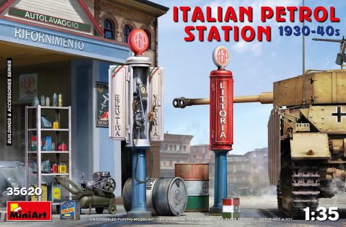 Miniart - Italian Petrol Station 1930-40s