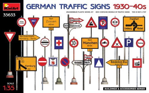 MiniArt - German Traffic Signs 1930-40’S