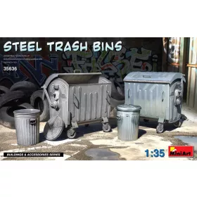 MiniArt - Steel Trash Bins